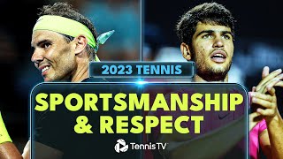 Sportsmanship amp Respect Tennis Moments in 2023 🤝 [upl. by Ferretti]