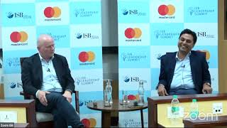 ILS2022  Mastercard CEO Michael Miebach in conversation with Professor Krishnamurthy Subramanian [upl. by Laoj]