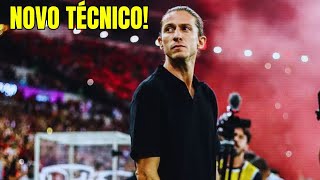 APRESENTAÇÃO FILIPE LUIS NOVO TÉCNICO DO FLAMENGO [upl. by Hollenbeck]