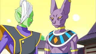 Beerus Destroys Zamasu By Saying Hakai English Dub [upl. by Janos]