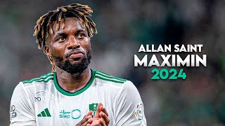 Allan SaintMaximin  Crazy Dribbling Skills Goals amp Assists  2024ᴴᴰ [upl. by Esadnac]