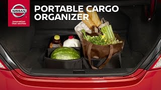 Portable Cargo Organizer  Genuine Nissan Accessories [upl. by Scevor]