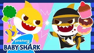 👌NEW No No Shark Yes Yes Shark  Thief Baby Shark  Old MacDonald Song  Baby Shark Official [upl. by Kremer791]