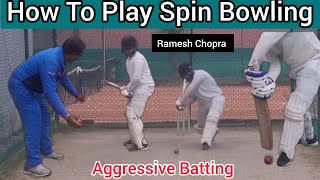 How To Play Spin Bowling Spin Bowling Khelna Seekhen Art Of Playing Spin Bowling [upl. by Notsob]