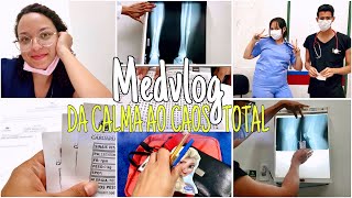 MEDVLOG plantão na UPA capotamento de carro e muita discussão de caso [upl. by Studley]