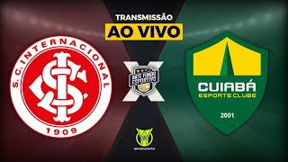 INTERNACIONAL X CUIABÁ AO VIVO COM IMAGENS DO BEIRARIO  TRANSMISSÃO AO VIVO BRASILEIRÃO 2024 [upl. by Derwin]