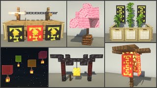 Minecraft 30 Japanese Decoration Ideas [upl. by Aenal906]