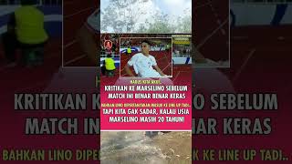 2 GOL CANTIK MARCELINO FERDINAND BALAS KRITIKAN NETIZEN shorts [upl. by Notsud]