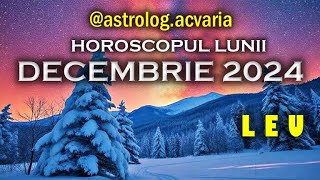 ♌LEU ❄ Horoscop DECEMBRIE 2024 Subtitrat RO ⛄ LEO ♌ DECEMBER 2024 HOROSCOPE [upl. by Descombes]