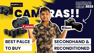 ALL KINDS OF CAMERA PRICE HUNT🥰❤️🇳🇵SONYCANONNIKON DSLR amp MIRRORLESS Etc CAMERA PRICE IN NEPAL [upl. by Karon507]