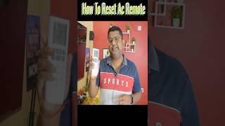 How To Reset Any Ac Remot 🔥 shortsfeed godrejac acremote reset trending viralvideo viral [upl. by Gnanmos585]