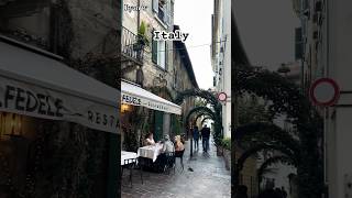 Street in Italy beautiful to hang out fyp italy foryou [upl. by Artimid]