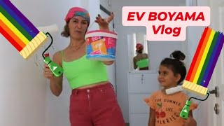 Lina Annesi İle Ev Boyama Vlog 1 [upl. by Ailuig171]