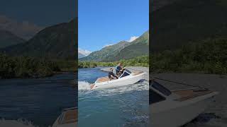 20 mile river Beutiful glacier cruise [upl. by Eelrahs]