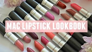 MAC Lipstick Lookbook  Asian Tanned amp Olive Skin Tones [upl. by Ahders287]