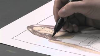 NEW BrushFine Art Marker Tutorial with Dijana Granov [upl. by Brozak]