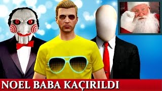 NOEL BABA KAÇIRILDI GTA 5  TV PROGRAMI [upl. by Merry]