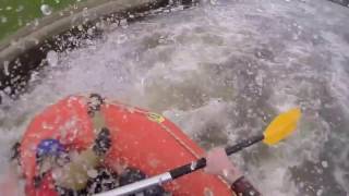 Holme Pierrepont White Water Rafting [upl. by Nnalyrehc]