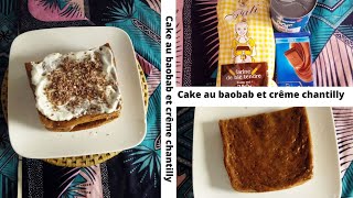 BAOBAB CAKE AND ICE CREAMGATËAU AU BOUYE BAOBAB [upl. by Ameehsat]