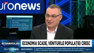 EconomiaEU  Creșterea datoriei publice risc de recesiune [upl. by Eilyak560]