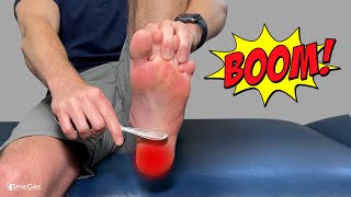 How to Relieve HEEL PAIN in Seconds [upl. by Leonerd]