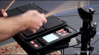 Roland SPD30 Octapad and BT1 Bar Trigger Overview and Demo  UniqueSquaredcom [upl. by Serrano71]