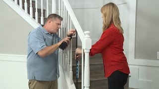 DIY Transforming your staircase in 3 easy STEPS [upl. by Jacy]