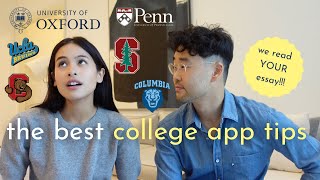 ace your US amp UK college application top tips amp get your essay read by maudy ayunda amp jesse choi [upl. by Watson]