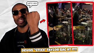 KBThaDrummer Reacts to Devon quotStixxquot Taylor Bacc at it Again 🔥🔥 [upl. by Hagan]