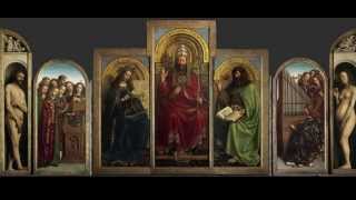 Jan van Eyck The Ghent Altarpiece 2 of 2 [upl. by Cello]