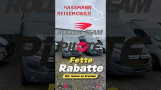 Fette Rabatte auf Kastenwagen  Zugreifen lohnt sich  wenn Reisemobile dann Hassmann  Eure 1 [upl. by Thanos]