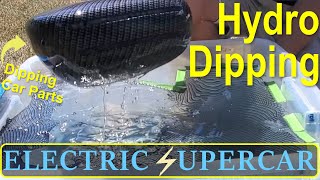 Hydro dipping – DIY Hydro Dipping Car Parts [upl. by Hanafee]