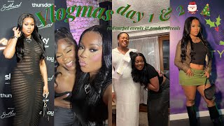 VLOGMAS  DAY 1 amp 2  RED CARPET EVENTS  GENDER REVEALS  I GOT ANOTHER TATTOO  FENTY PARTIES [upl. by Christean61]