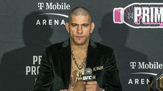 Alex Pereira PostFight Press Conference  UFC 303 [upl. by Brottman]