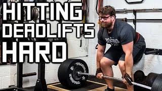 Hitting Deadlifts Hard  Strongman Deadlift Session [upl. by Tews]