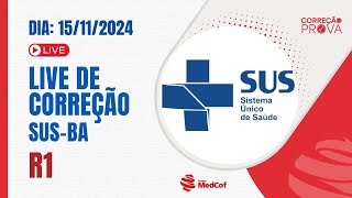 Correção SUSBA R1 2025  Gabarito Prova de Residência Médica SUSBA 2025 R1 Acesso Direto [upl. by Mort]