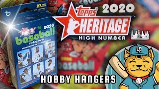 2020 Topps Heritage High Number Baseball Hobby Hanger Box Rip 🍀🎲✌️ [upl. by Enytsirk]