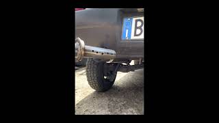 Scarico sportivo Fiat Panda 141 con DBKiller [upl. by Thirza556]