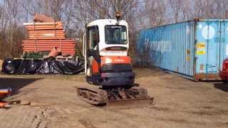 Kubota U20 3V 22 tons minigraver [upl. by Yekcim]