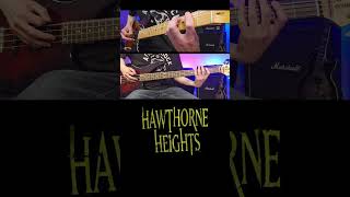 HAWTHORNE HEIGHTS  Ohio is for Lovers  Guitar and Bass Cover [upl. by Yevol]