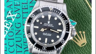 1971 ROLEX SUBMARINER REF 5513 [upl. by Bibbie]