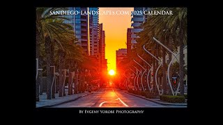 2025 Calendar Of San Diego Landscape Photography [upl. by Puduns]