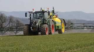 Pflanzenschutz mit Fendt 724 Vario  BioEnergie Härten [upl. by Pineda]