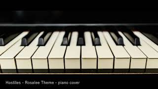 Hostiles  Max Richter  Rosalee Theme piano cover and sheet [upl. by Tjon]