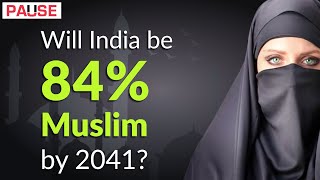 Will India be 84 Muslim by 2041  Factly [upl. by Marcy]