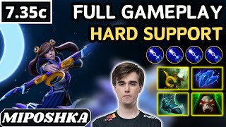 735c  Miposhka MIRANA Hard Support Gameplay 24 ASSISTS  Dota 2 Full Match Gameplay [upl. by Shayn185]