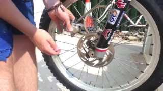 GAS GAS WHEEL BEARING REPLACEMENT [upl. by Slohcin]