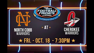 North Cobb at Cherokee  2024 Football Fridays in Georgia [upl. by Onra]