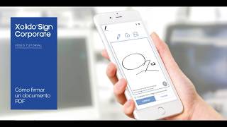 Cómo firmar un documento PDF en Xolido®Sign Corporate [upl. by Cam]