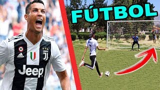 CRISTIANO RONALDO CHALLENGE ¡Retos de fútbol épicos parte 2 [upl. by Marozas614]